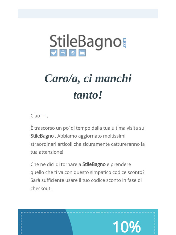 Ci manchi tanto!