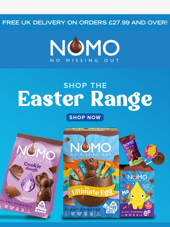 NOMO Easter – Now Available In ASDA!