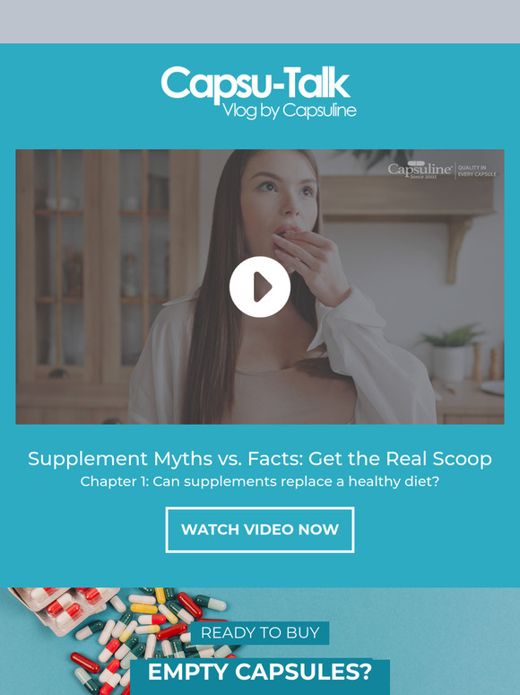 📢Myths vs. Facts: Can Supplements Replace a Healthy Diet? 🤔