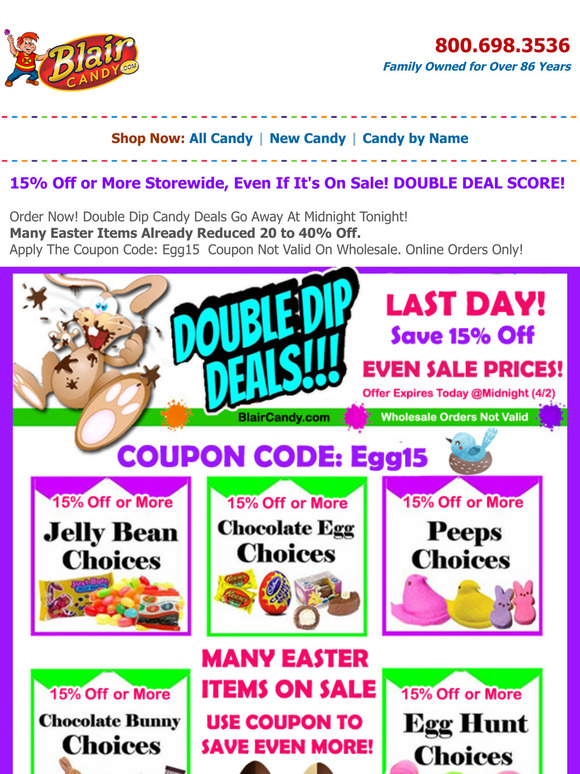 It's A Really Big Sale, But It Ends Tonight! Hurry!
