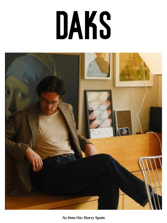 DAKS x John Smedley, As Seen On: Harry Spain
