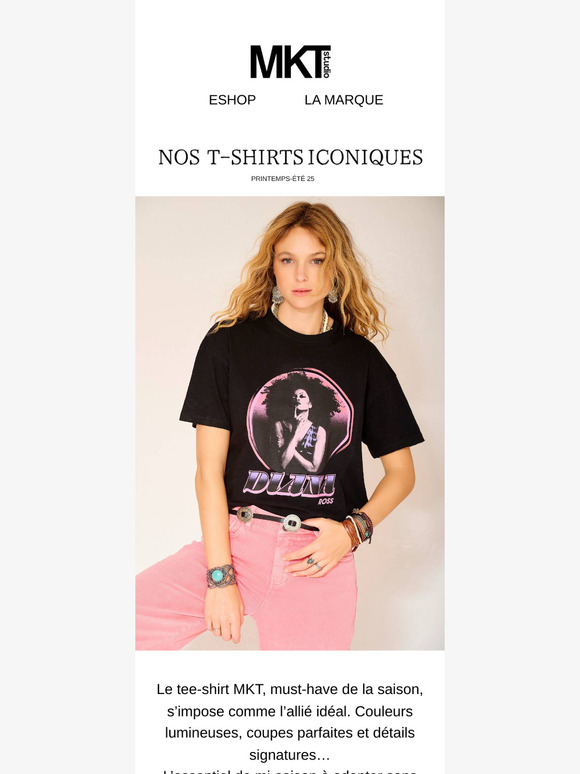 NOS T-SHIRTS ICONIQUES