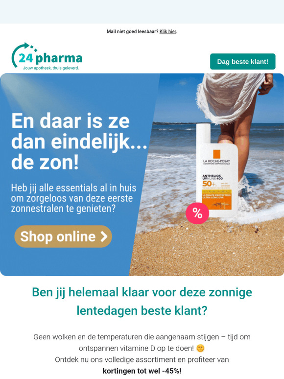 Hey, ben jij helemaal klaar voor de zon? 🌞