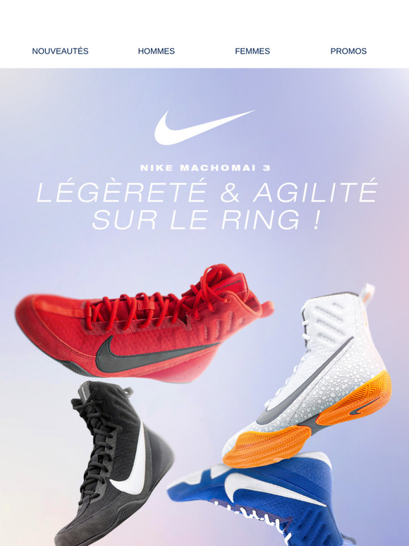 Nike Machomai 3 : Prends l’avantage sur le ring 🥊
