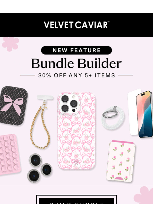 NOW LIVE // Custom Case Bundles 🎁❤️
