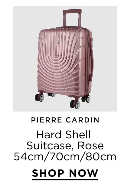 Pierre Cardin Hard Shell Trolleycase in Rose