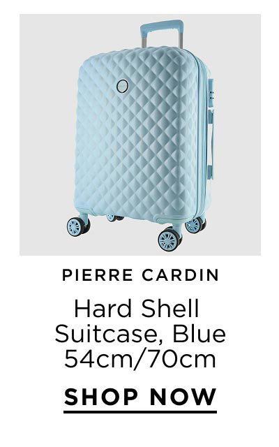 Pierre Cardin Hard Shell Trolleycase in Blue