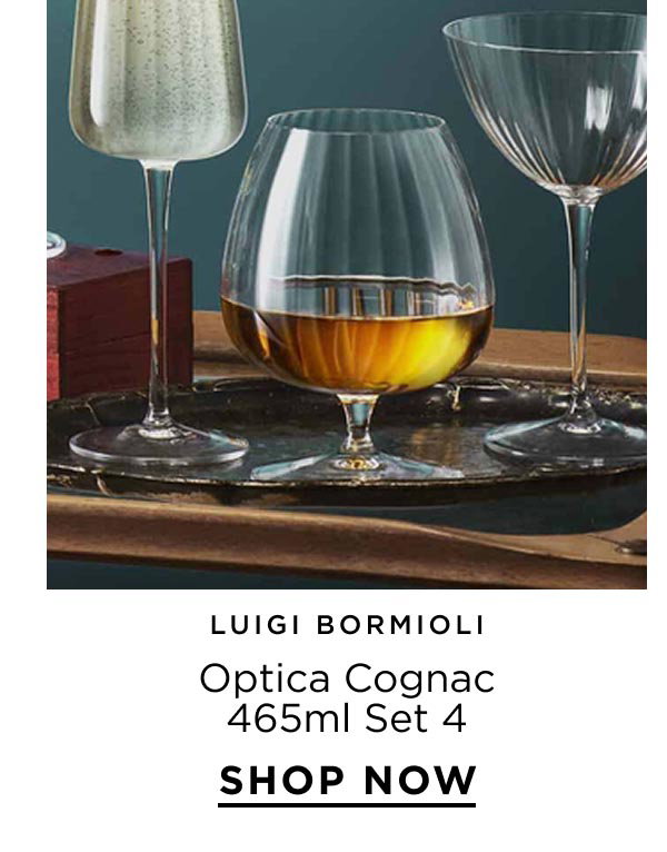 Luigi Bormioli	Optica Cognac 465ml Set 4