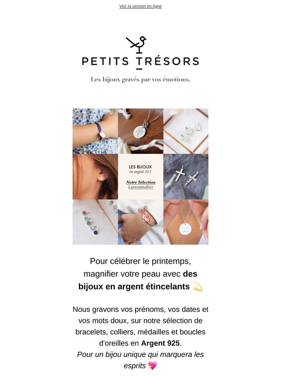 Nos bijoux en Argent pour le Printemps 🌸