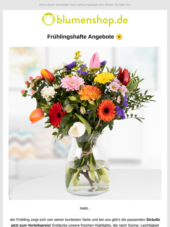 Frühlingshafte Angebote, ! 🌼