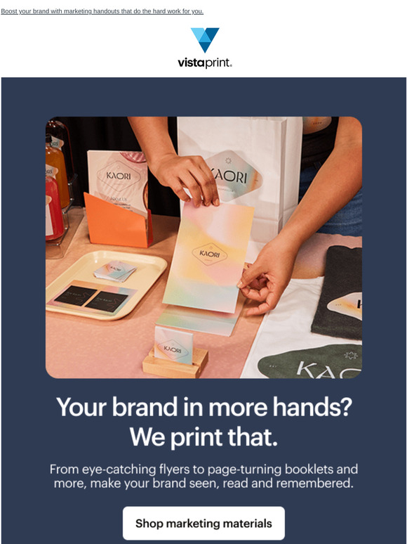 Valued Customer, let your marketing do the talking 📣