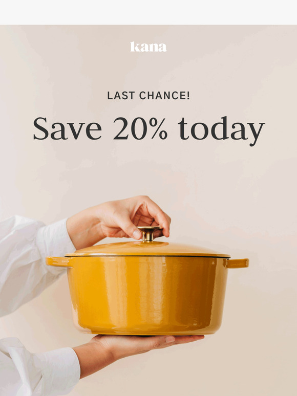 Final Hours! Get 20% Off Before It’s Gone