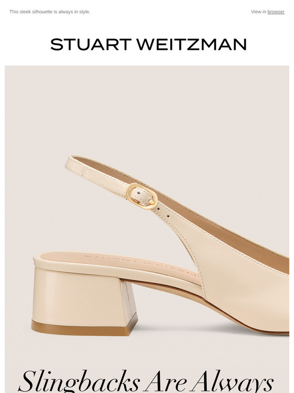 Introducing New Slingbacks for Spring