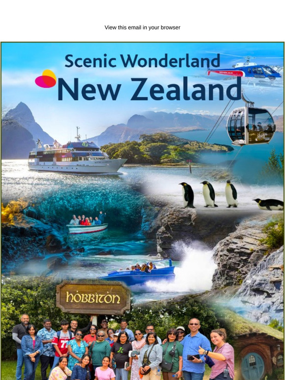 EXPERIENCE THE SCENIC WONDERLAND OF NEW ZEALAND – 12 DAYS OF ADVENTURE!