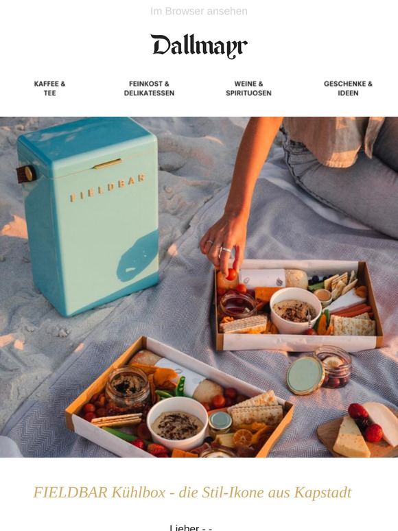 FIELDBAR Kühlbox - die Stil-Ikone aus Kapstadt
