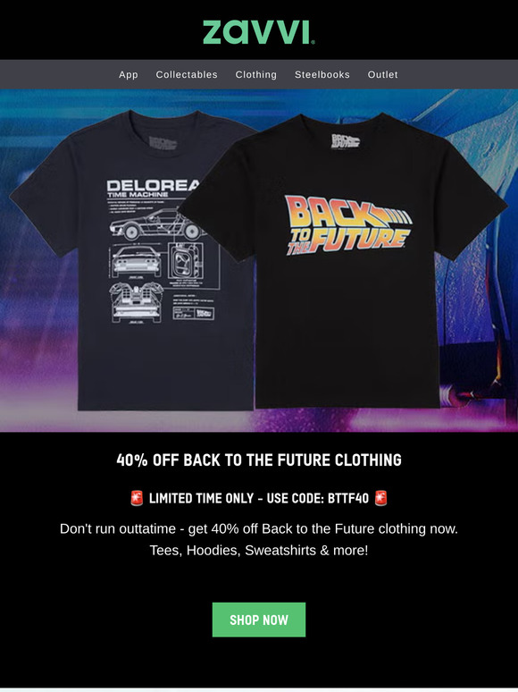 Deal Of The Day! 40% Off Back To the Future [Don't run outtatime]