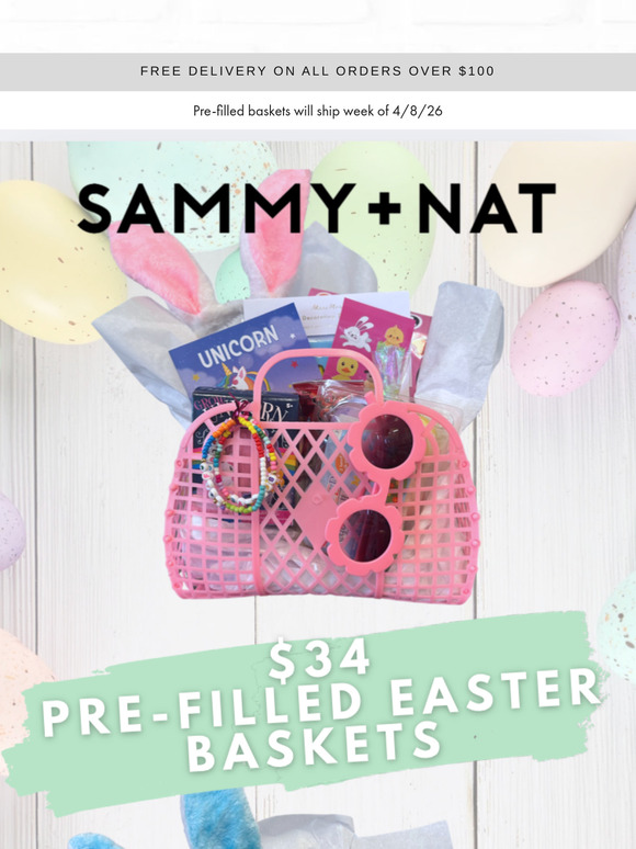 17 Days until Easter: Shop Pre-Filled Baskets, 🐰 Outfits + More