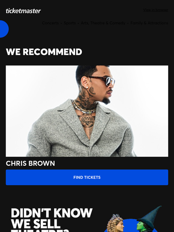 Chris Brown, Discover your new favourite West End show, Magic Mike Live – Save up to 25% plus many more!