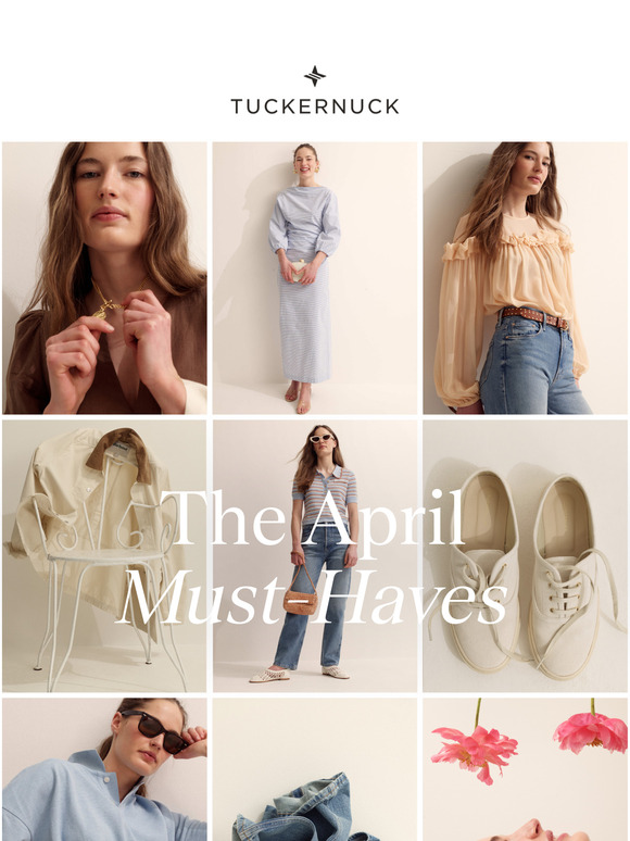 Just In: The April Must-Haves