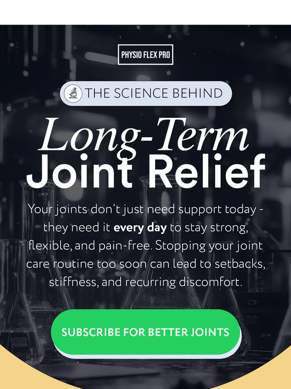Why Consistency Is Key for Joint Health