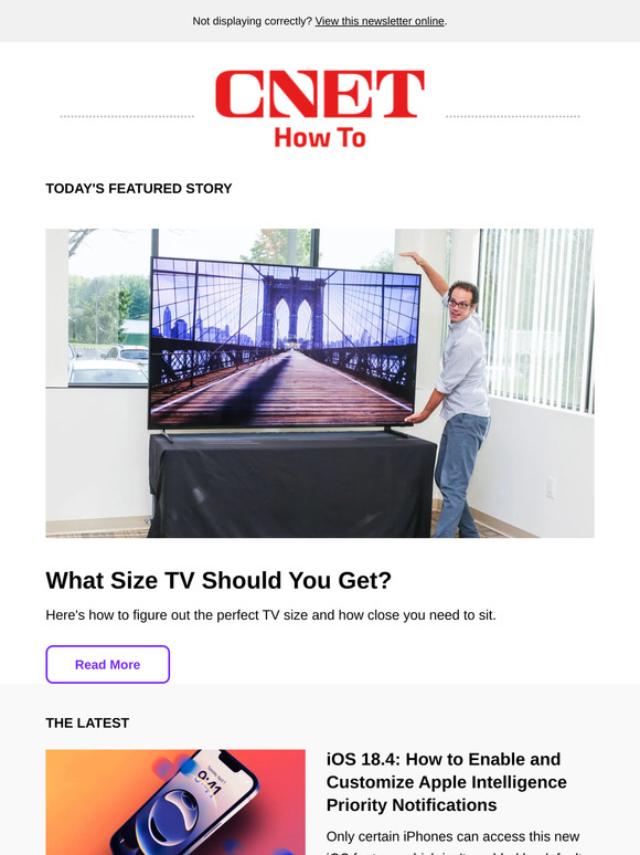 What Size TV Should You Get?