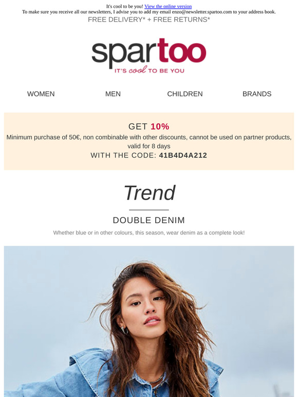 👀 A look at the latest trend. Free delivery.