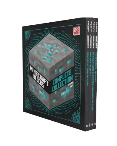 Minecraft Blocks 4 Book Complete Collection Slipcase by Mojang AB