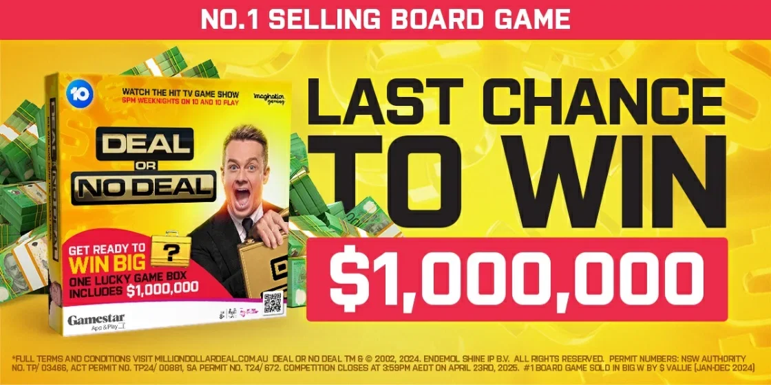 Deal or No Deal Win A Million Dollars Promotion*