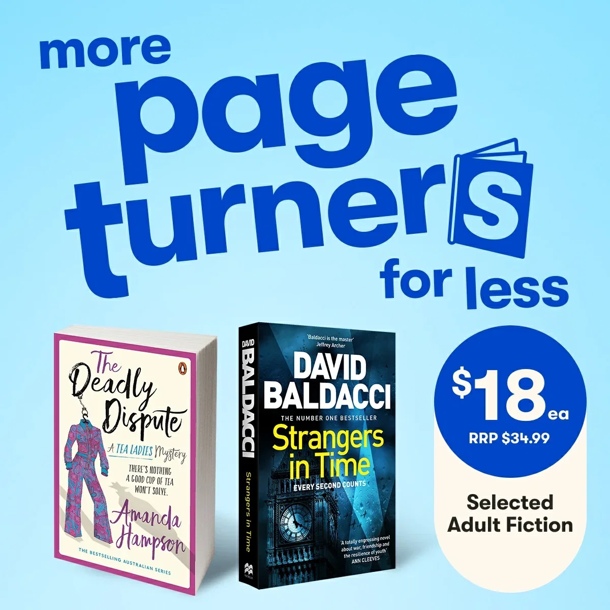 Shop from a range of your favourite books