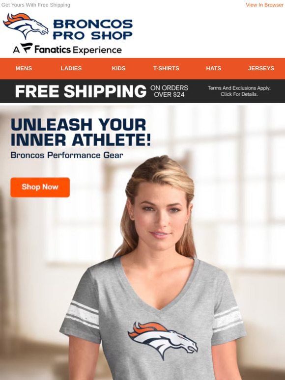 From Workouts To Weekends >> Broncos Activewear