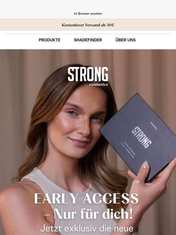 💫 Dein exklusiver EARLY ACCESS zur neuen STRONG Contour & Highlight Palette!