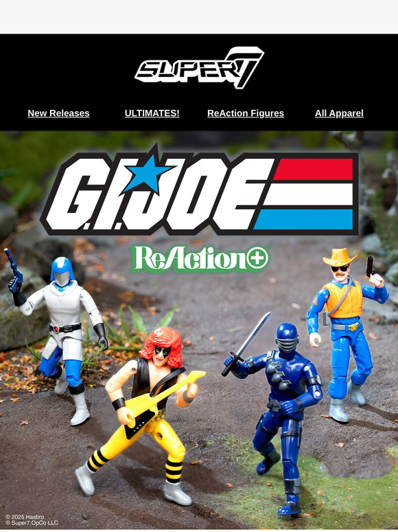 New G.I. Joe ReAction+ O-Ring Figures Reporting For Duty!