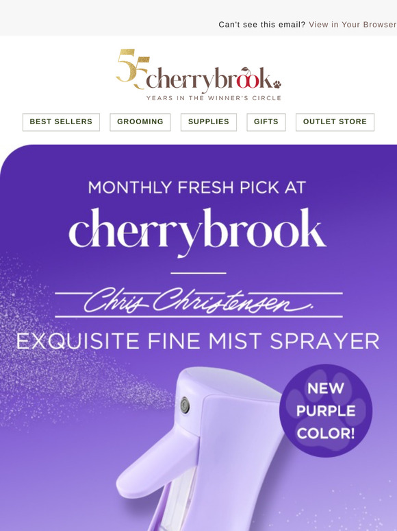 A Mist Have! 💜 The New Chris Christensen Exquisite Fine Mist Spray Bottle is Here!