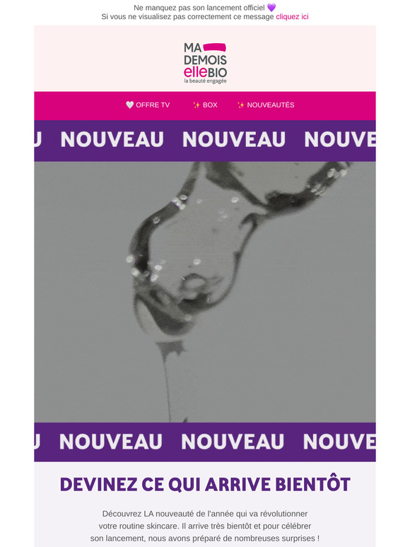 LA nouveauté de l'année arrive bientôt 👀