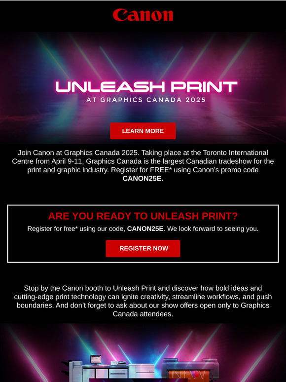 Last Chance for Free Registration to Graphics Canon