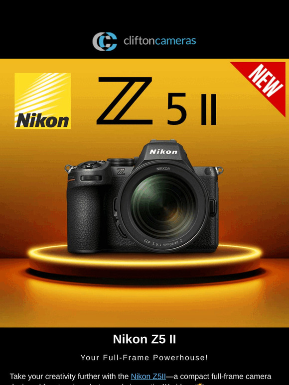 Capture Magic with the NEW Nikon Z5 II 📸