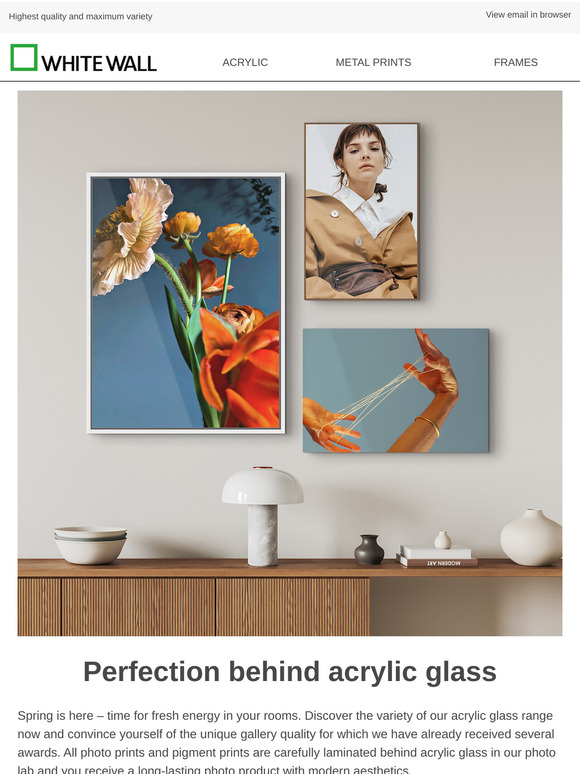 Spring Awakening With Acrylic Glass: Let Your Creativity Run Wild!