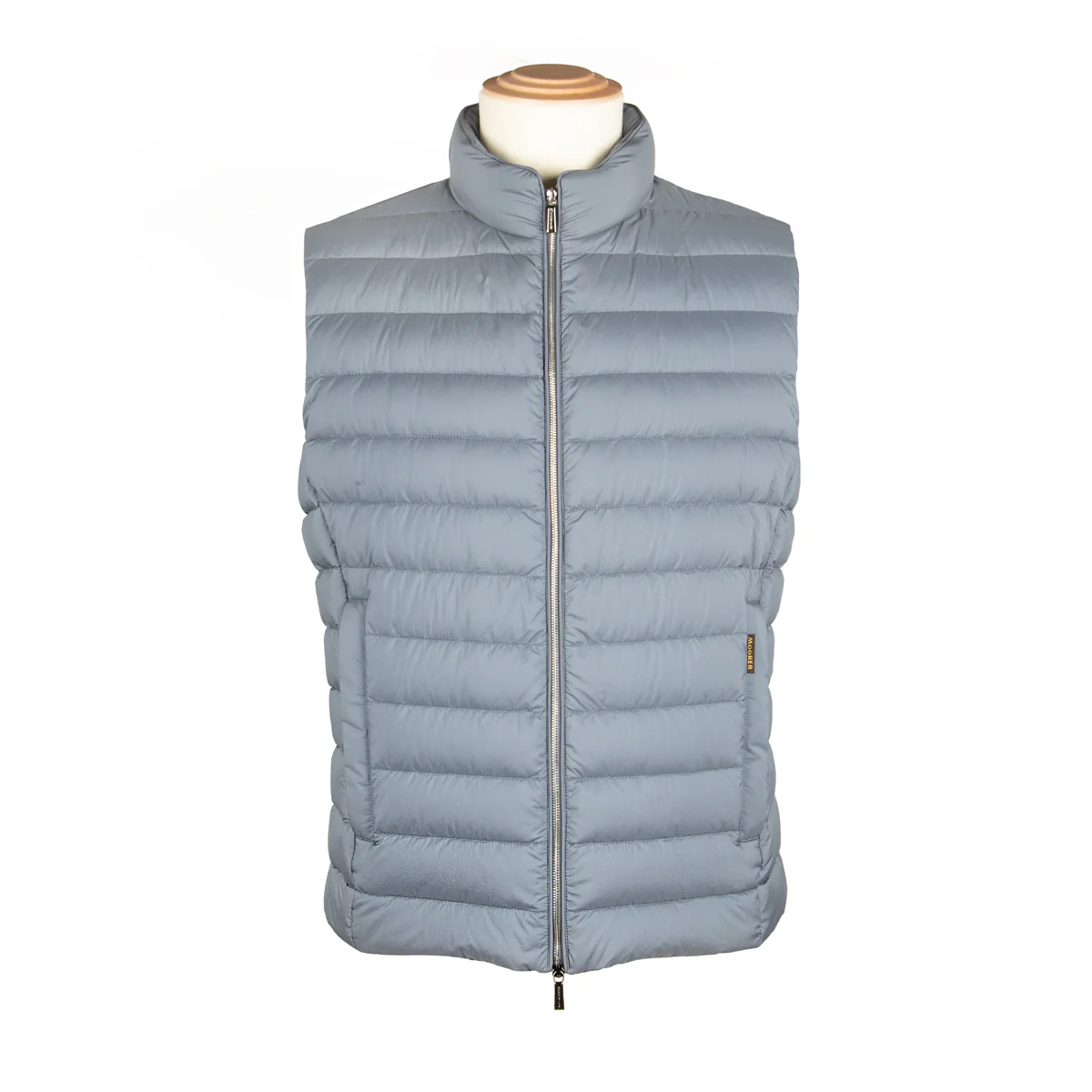 Image of Chambray Blue 'Calaf' Down Filled Gilet