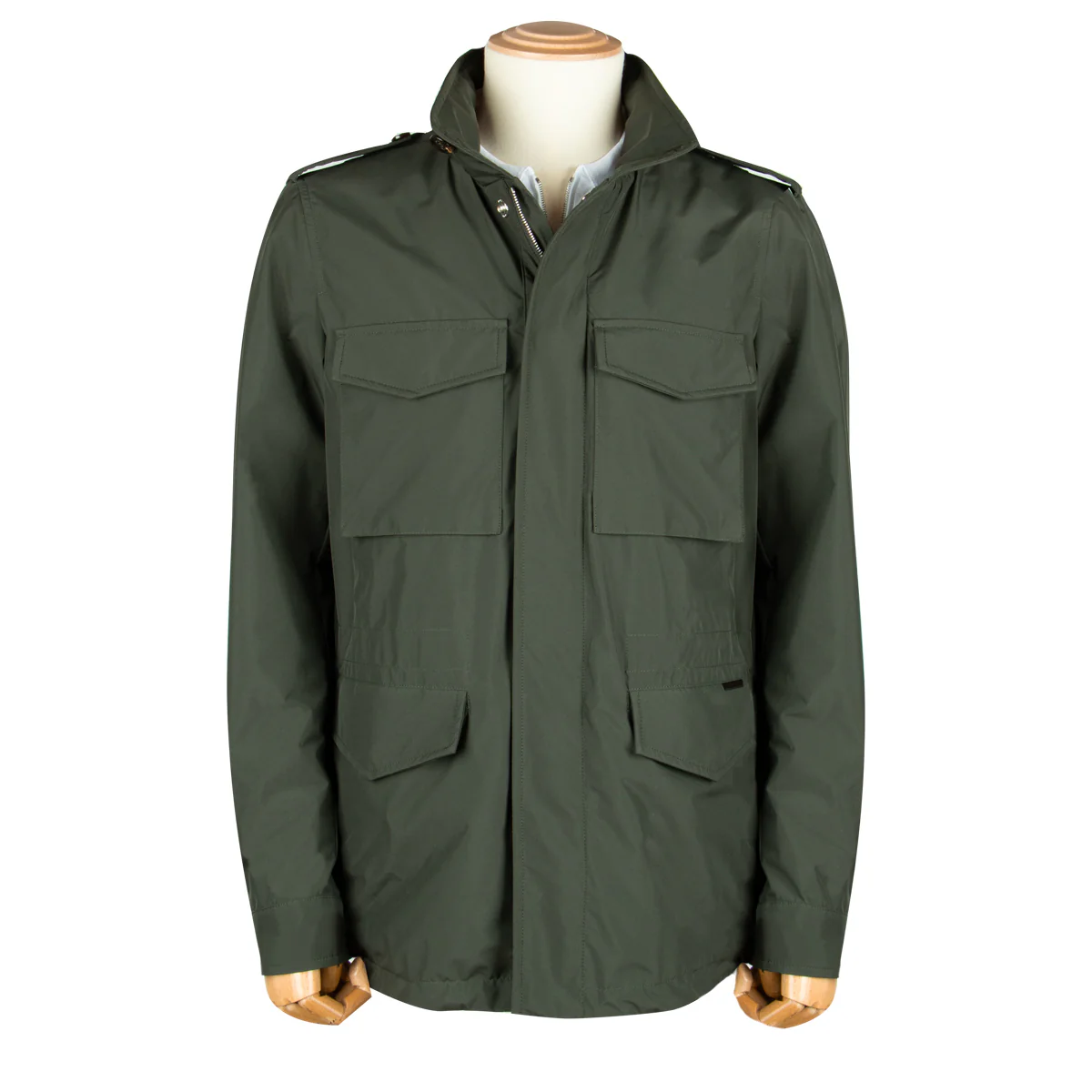 Image of Forest Green 'Denver' Waterproof Field Jacket