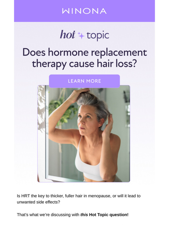 Hair Loss & Menopause: What You Need to Know