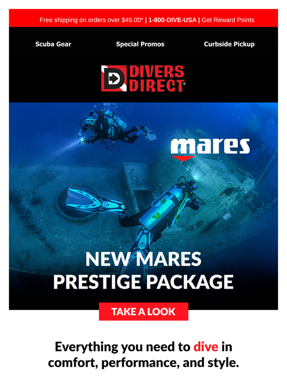 Check out this Prestigious Scuba Package! 👀