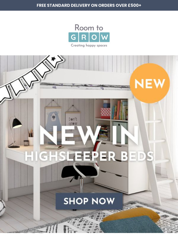 New Arrival: Space-Saving Highsleepers Are Here! 🎉
