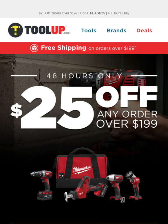 💥 48 Hours Only: Get $25 Off Orders Over $199!