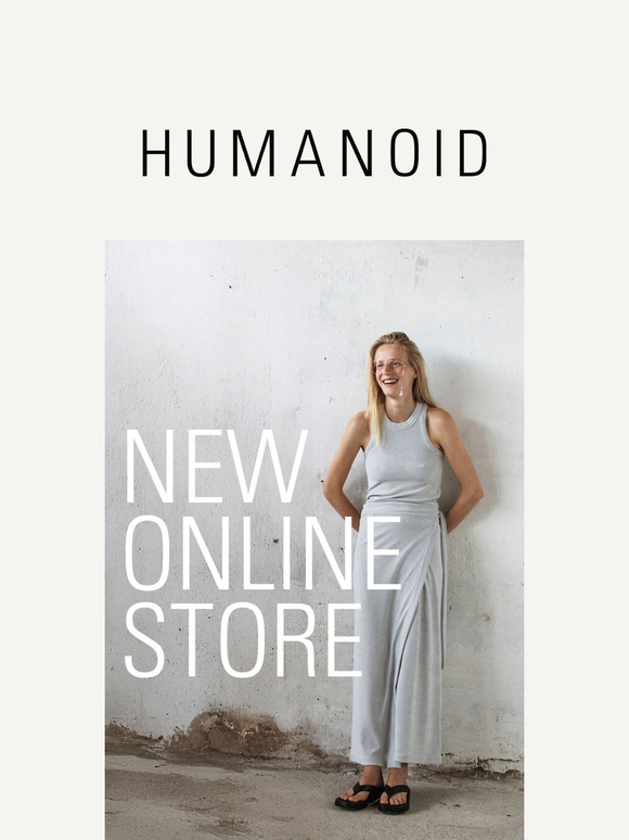 The new HUMANOID webshop is live – with a gift for you!