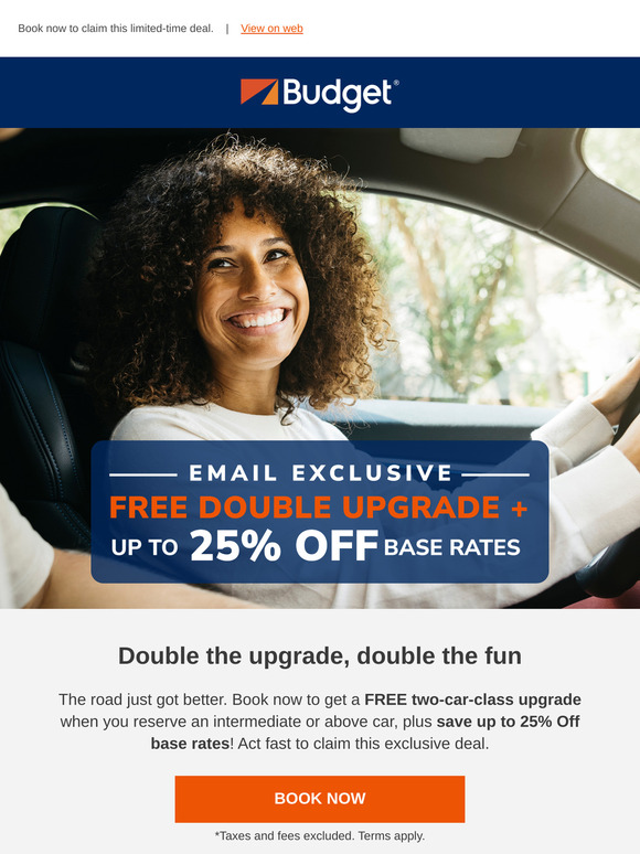 EXCLUSIVE DEAL: Free Double Upgrade + Save up to 25%