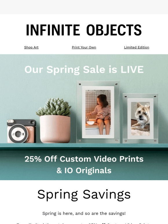 🌸 Our Spring Sale is Live 🌼