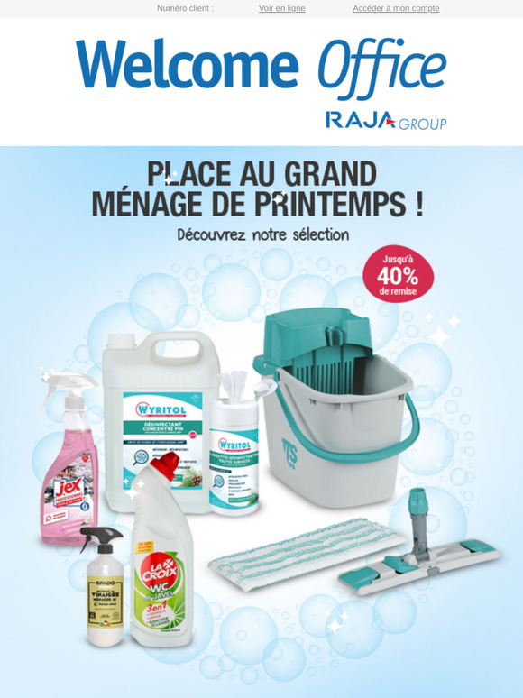Place au grand ménage de printemps !