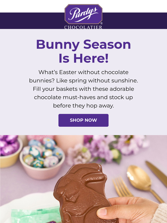 Easter bunnies are ready to hop in