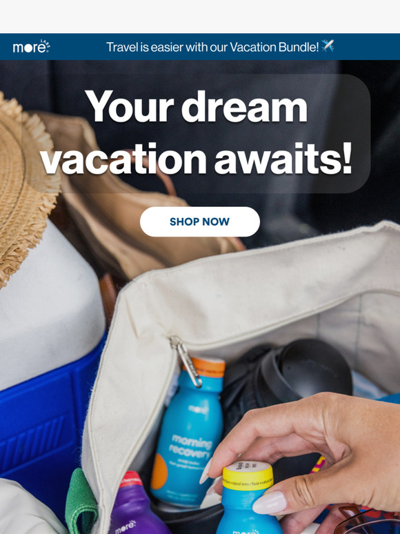 Ready for your DREAM vacation?  ✈️