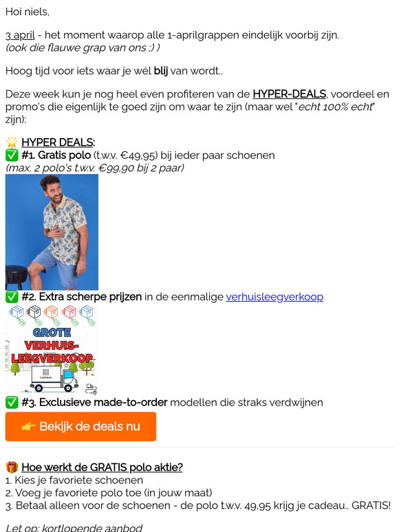 ⏰ 3 April 2025 = 3x "HYPER-DEALS" niels